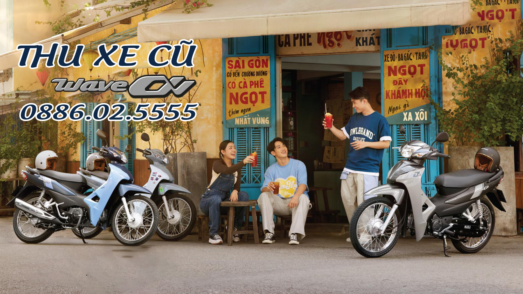 Thu mua xe máy cũ, top 5 xe số tốt nhất