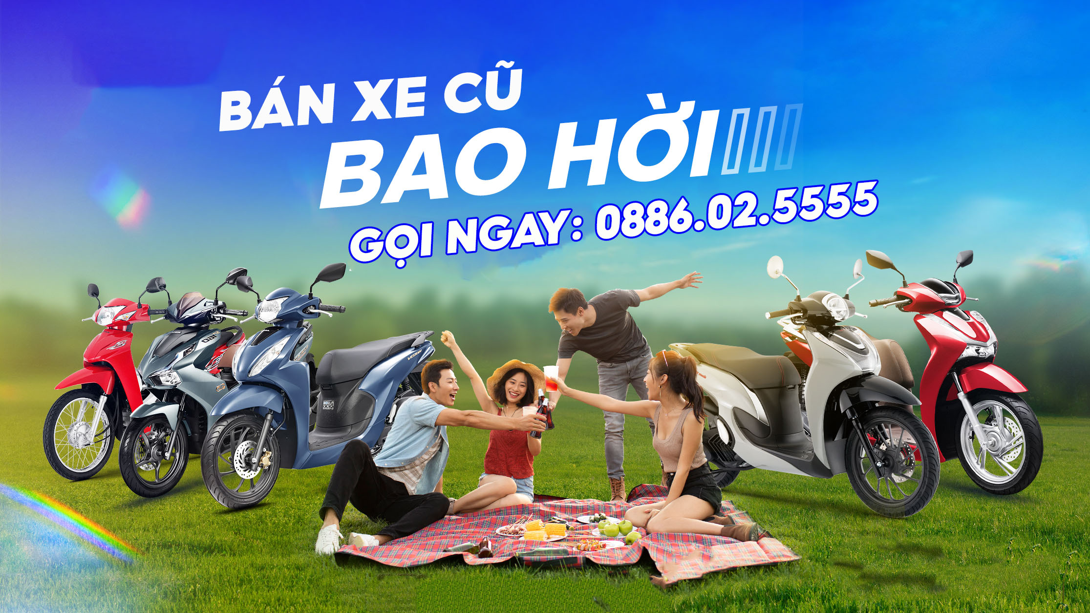 Thu mua xe máy tại Bình Tân