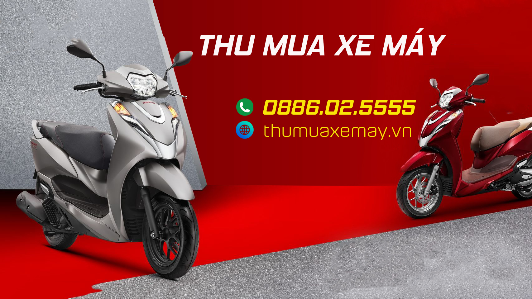 Thu mua xe máy cũ tại Phú Nhuận, thu tại nhà
