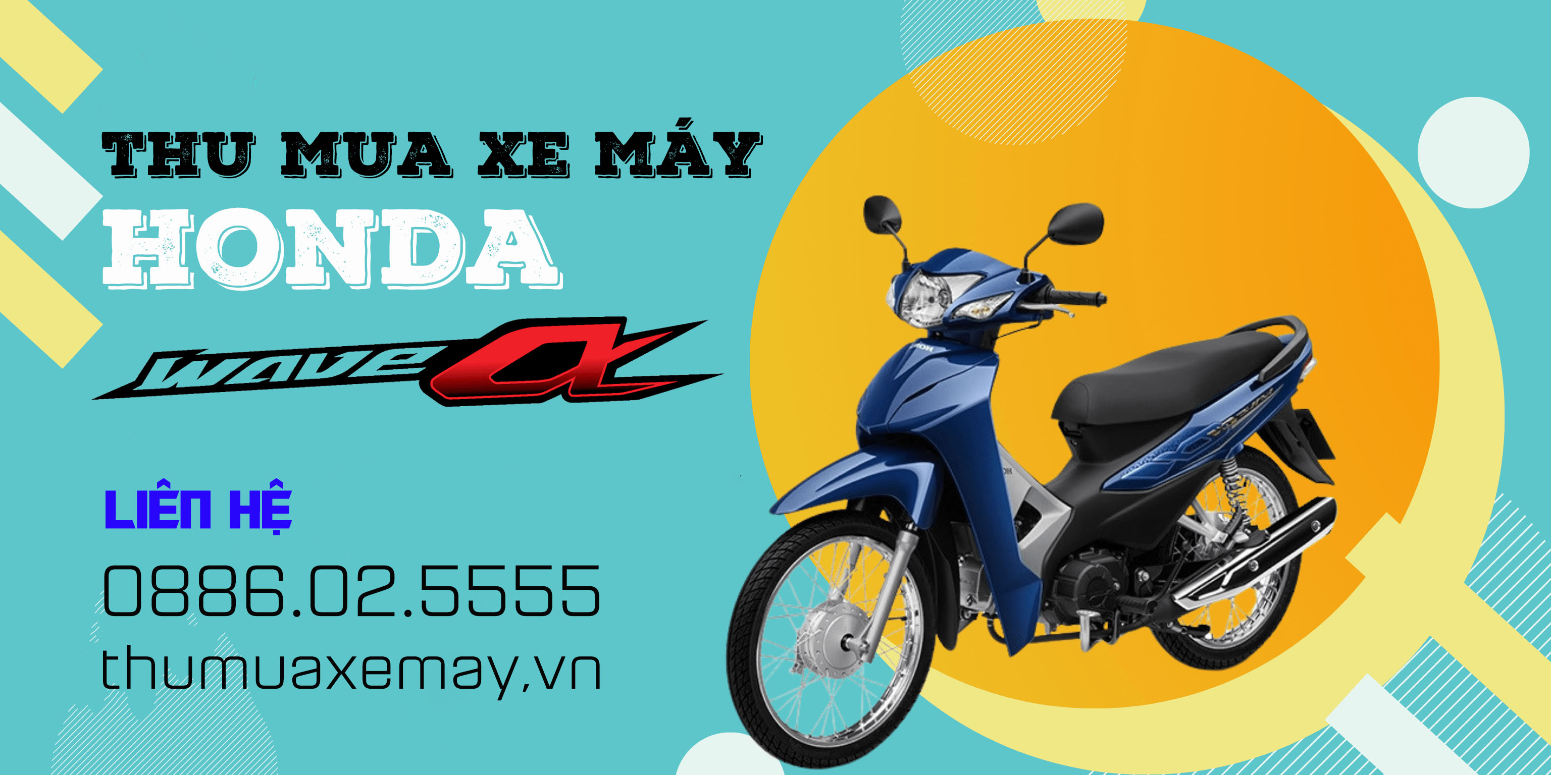 Thu mua xe máy wave tại bình dương