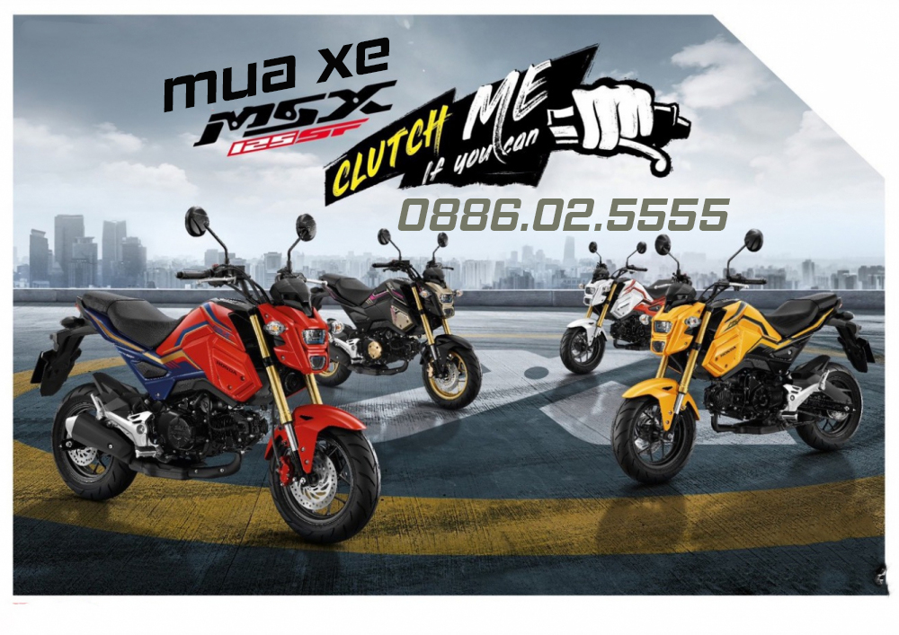 Thu mua xe máy Honda MSX, thu tại nhà