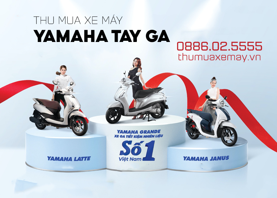 Thu mua xe máy Yamaha tay ga