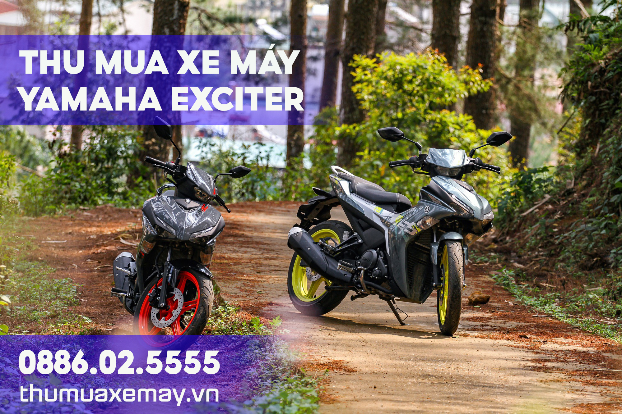 Thu Mua Xe Máy Cũ Yamaha Exciter